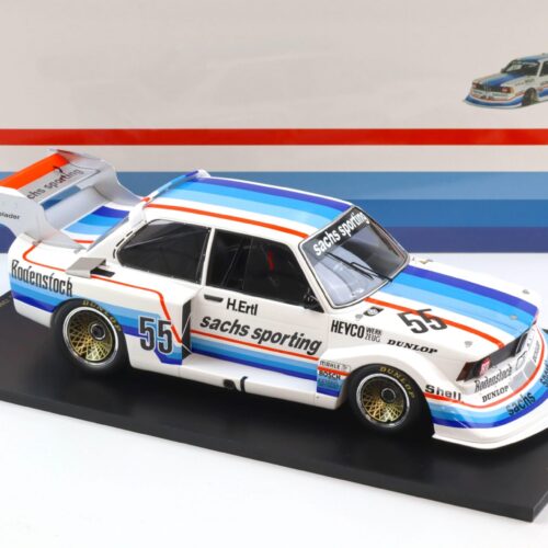 1:18 Spark BMW 320 Turbo Norisring 1978 DRM Champion #55 Harald Ertl