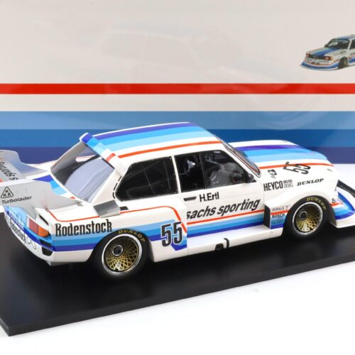 1:18 Spark BMW 320 Turbo Norisring 1978 DRM Champion #55 Harald Ertl