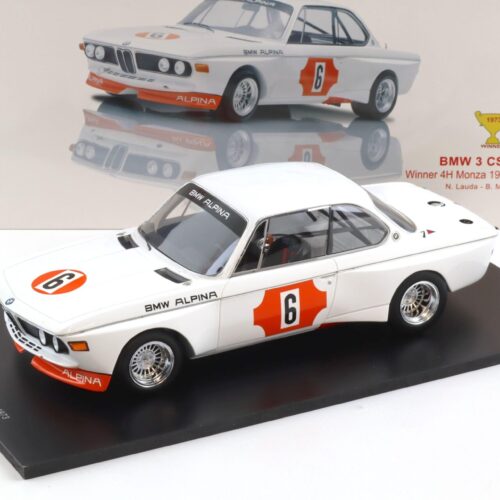 1:18 Spark BMW 3.0 CSL Winner 4h Monza 1973 Lauda/ Muir #6