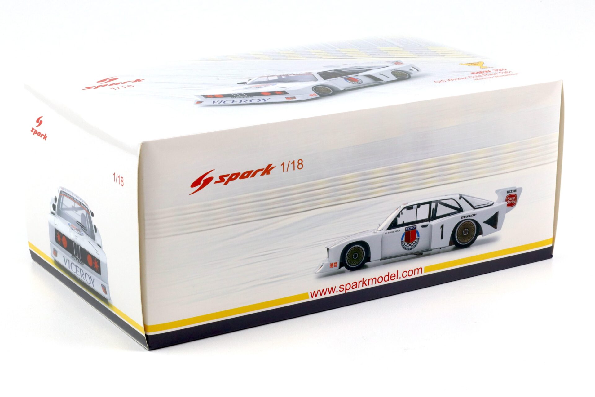 1:18 Spark BMW 320 Gr.5 Winner Guia Race 1981 Manfred Winkelhock #1