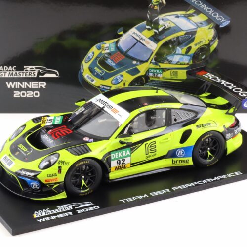 1:18 Spark Porsche 911 991.2 GT3 R ADAC GT Masters Winner 2020 SSR Performance #92
