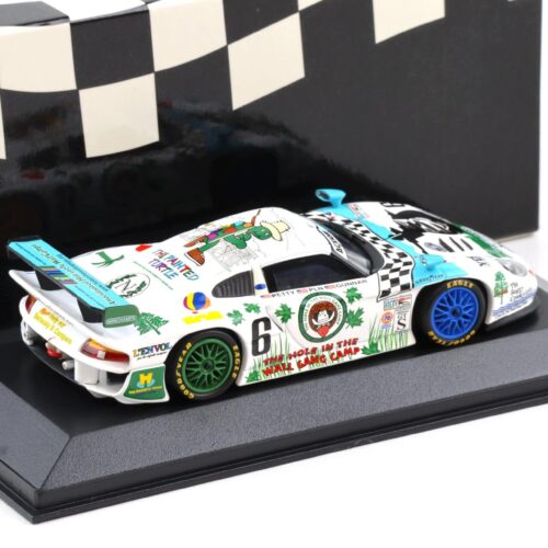 1:43 Minichamps Gunnar Porsche 911 996 GT1 G99 #6 Bully Hill Vineyards 2003