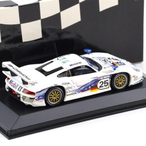 1:43 Minichamps Porsche 911 996 GT1 Le Mans 1997 #25 Stuck / Boutsen/ Wollek
