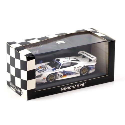 1:43 Minichamps Porsche 911 996 GT1 Le Mans 1997 #25 Stuck / Boutsen/ Wollek