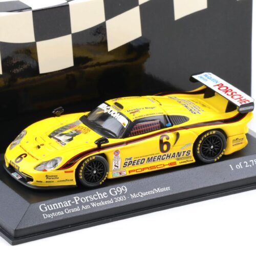 1:43 Minichamps Gunnar Porsche 911 996 GT1 G99 Daytona Grand Am 2003 McQueen