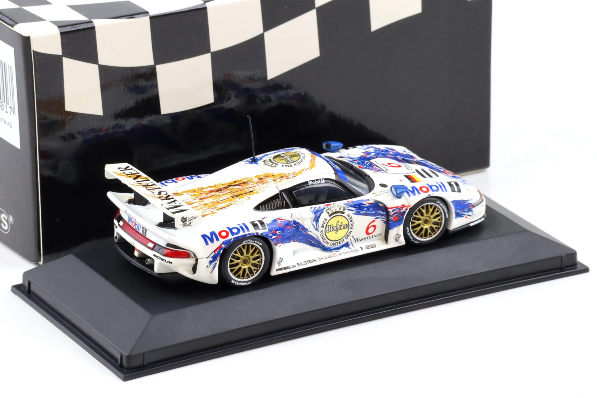 1:43 Minichamps Porsche 911 993 GT1 FIA GT Championship 1997 #6 Stuck/ Boutsen
