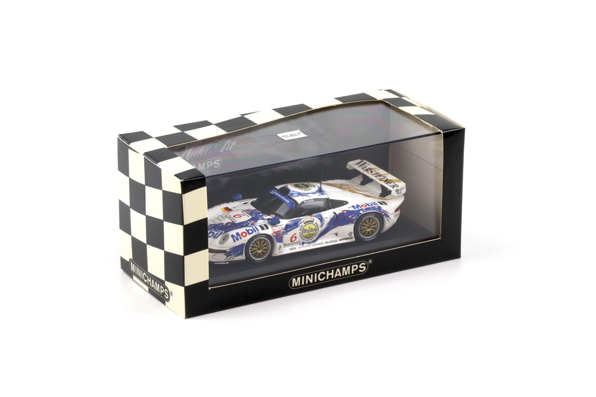 1:43 Minichamps Porsche 911 993 GT1 FIA GT Championship 1997 #6 Stuck/ Boutsen