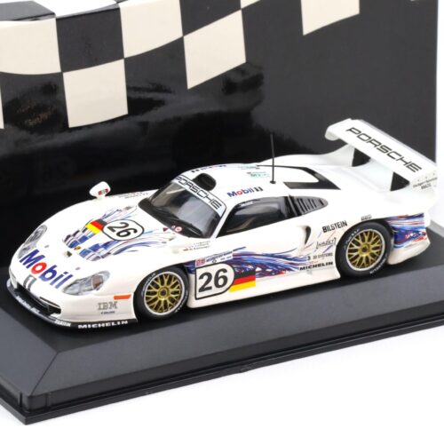 1:43 Minichamps Porsche 911 996 GT1 Le Mans 1997 #26 Dalmas/ Collard/ Kelleners