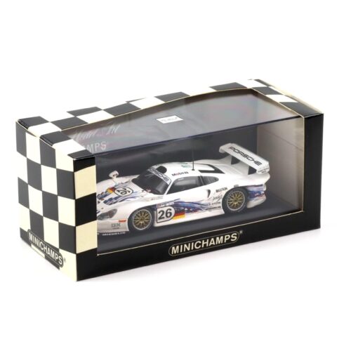 1:43 Minichamps Porsche 911 996 GT1 Le Mans 1997 #26 Dalmas/ Collard/ Kelleners