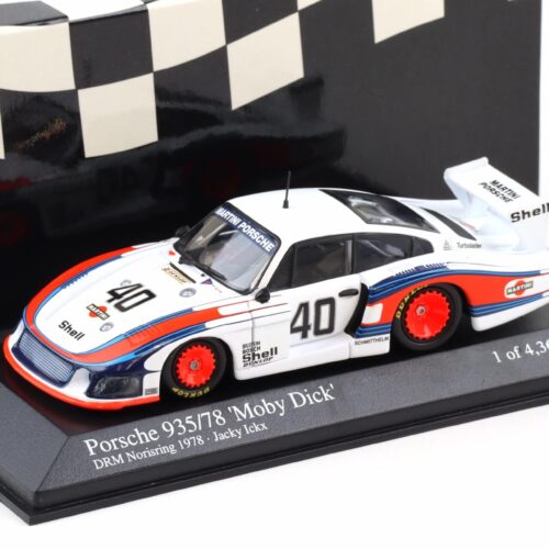 1:43 Minichamps Porsche 935/78 Norisring DRM 1978 Moby Dick #40 J.Ickx