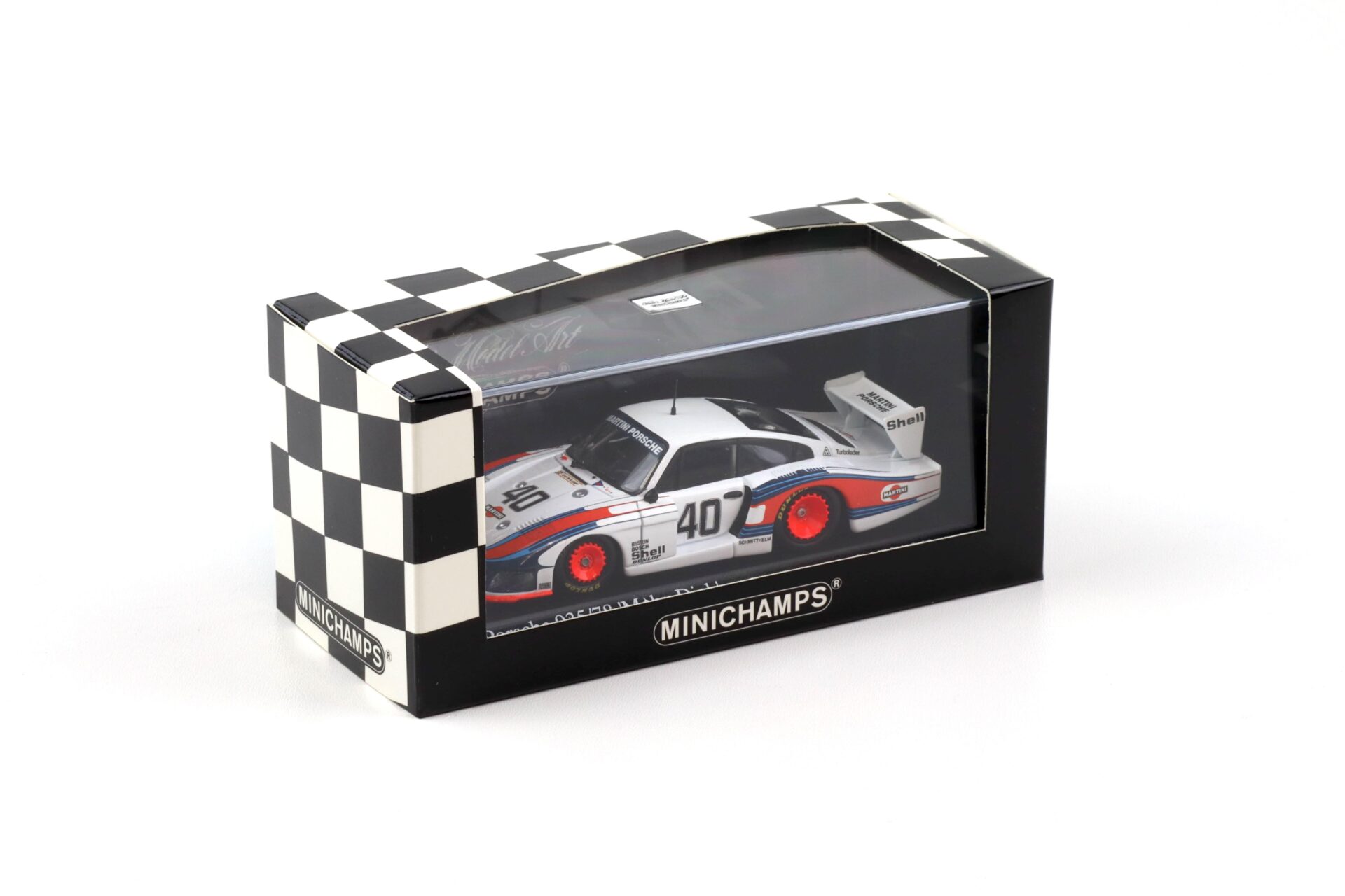 1:43 Minichamps Porsche 935/78 Norisring DRM 1978 Moby Dick #40 J.Ickx