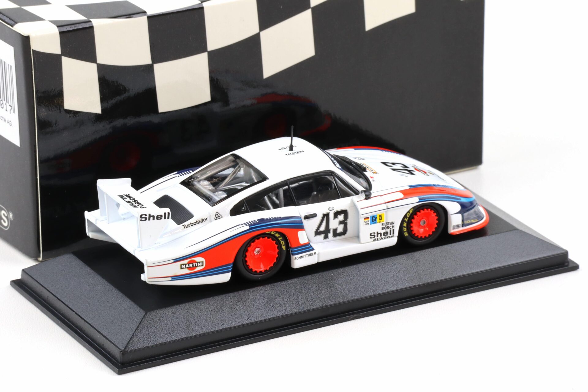 1:43 Minichamps Porsche 935/78 Le Mans 24h 1978 Moby Dick #43 Stommelen/ Schurti