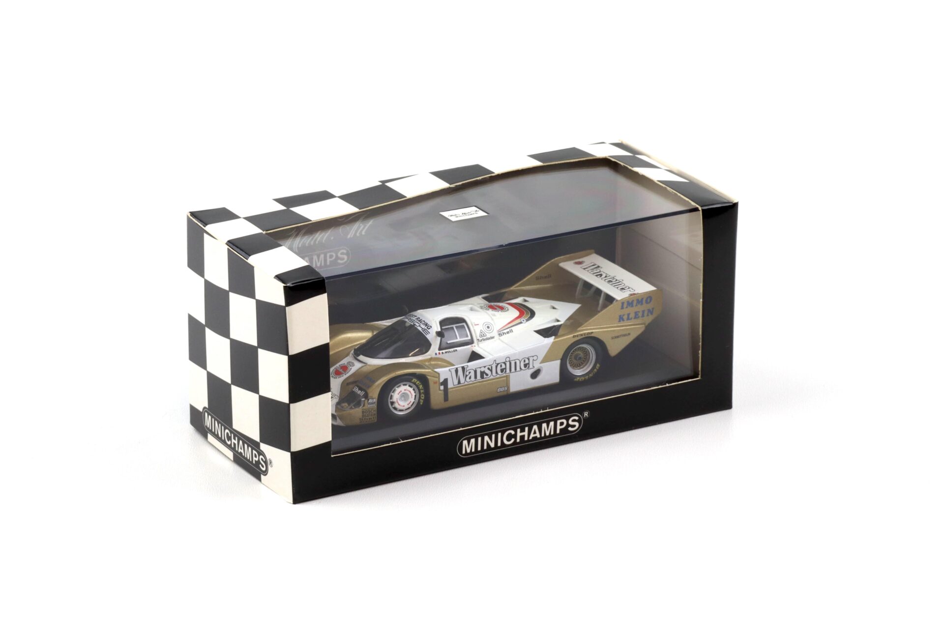 1:43 Minichamps Porsche 956K Warsteiner 1983 B.Wollek #1