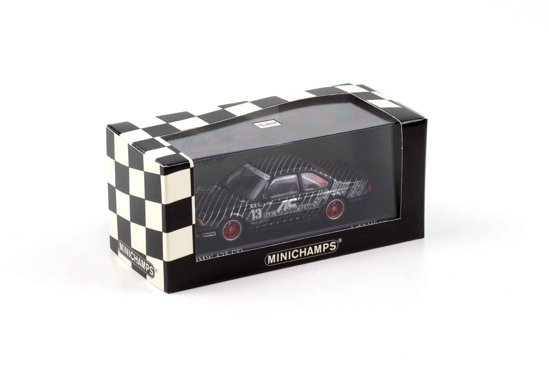 1:43 Minichamps BMW 635 CSI DTM 1988 AC Schnitzer #13 A.Goeser