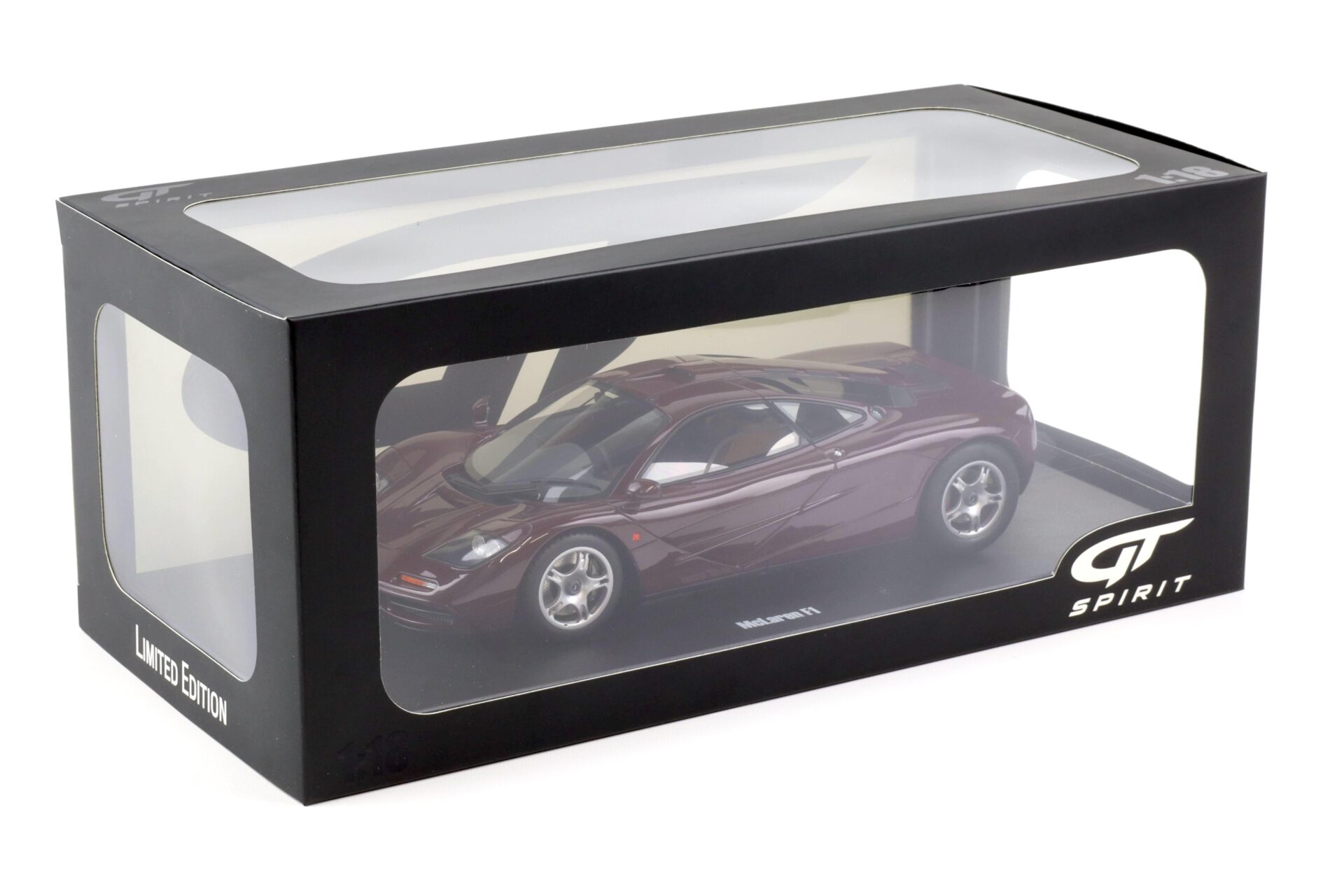 1:18 GT Spirit GT534 McLaren F1 Road Car Burgundy red 1992