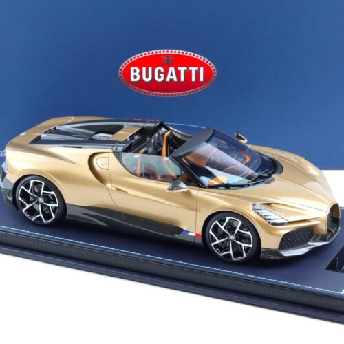 1:18 MR Collection Bugatti W16 Mistral Spider Dore gold metallic - Limited 299 pcs.