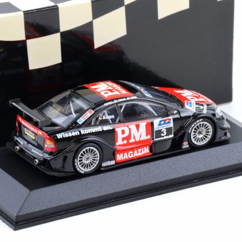 1:43 Minichamps Opel V8 Coupe DTM 2000 Team Holzer #3 U.Alzen P.M. Magazin