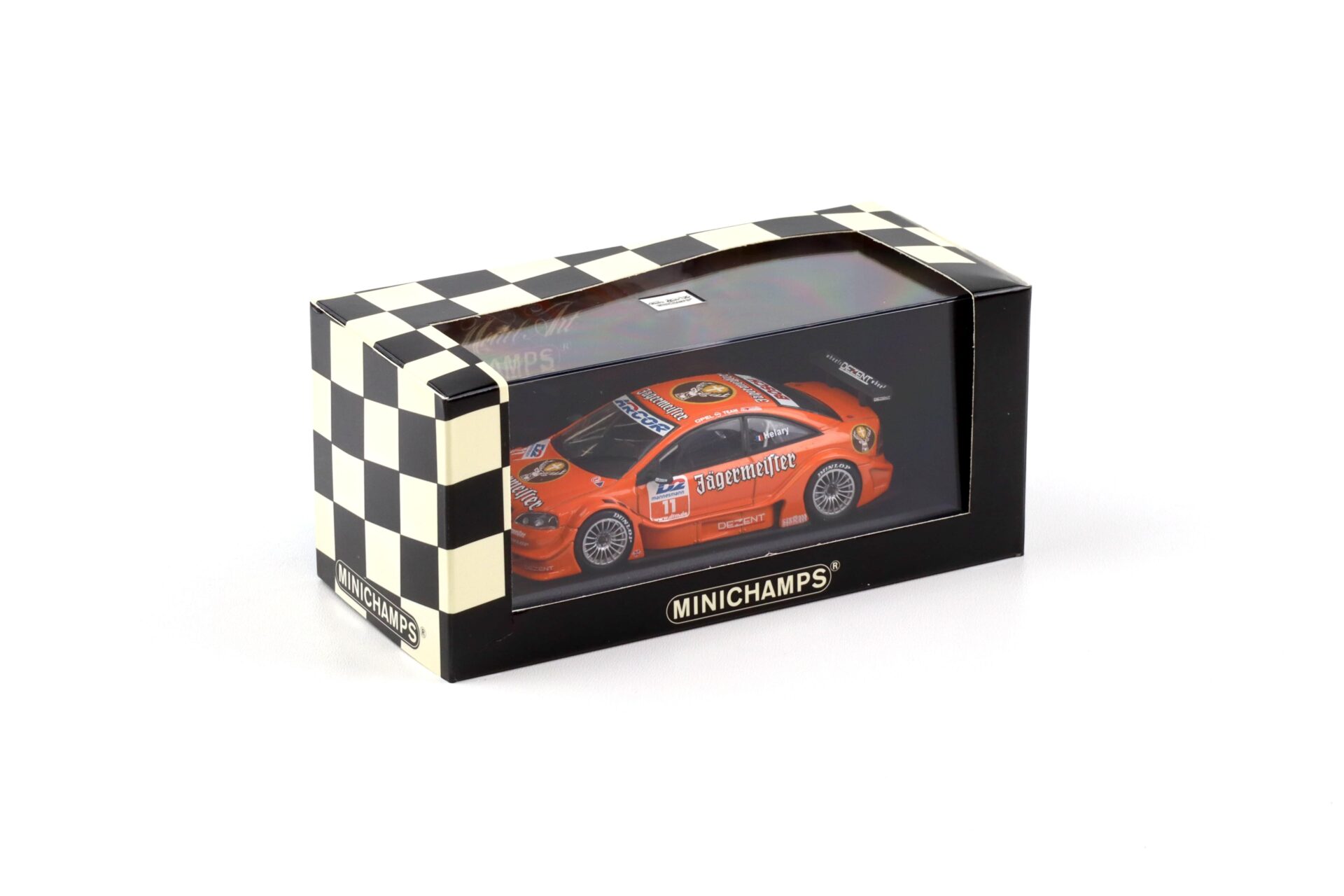 1:43 Minichamps Opel V8 Coupe DTM 2000 Team Holzer #11 Helary Jägermeister