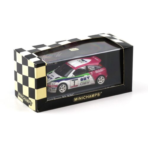 1:43 Minichamps Ford Focus WRC Burgenland Rallye 2002 #1 Stohl/ Petrasko