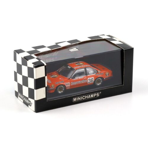1:43 Minichamps BMW 635 CSI Monza 1984 Jägermeister #36 Brun/ Grohs