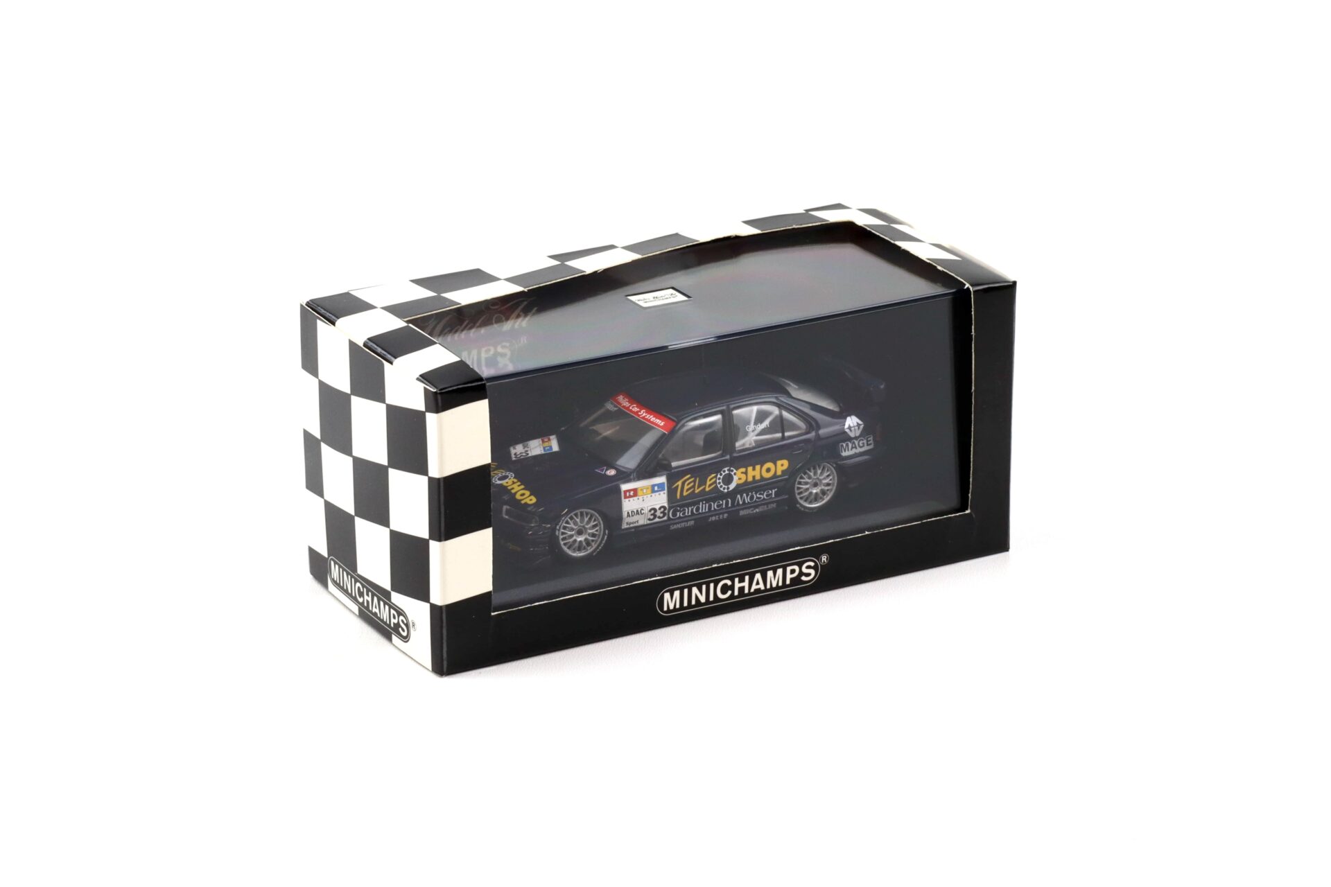 1:43 Minichamps BMW 320i E36 STW 1997 Teleshop #33 Marc Gindon