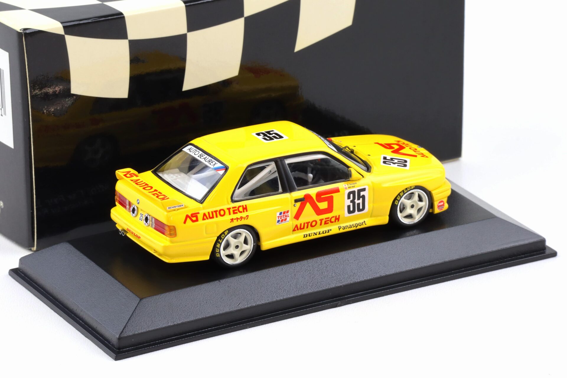 1:43 Minichamps x Kyosho BMW M3 E30 JGTC 1988 Hoy #35 Mini Car Fair 2005