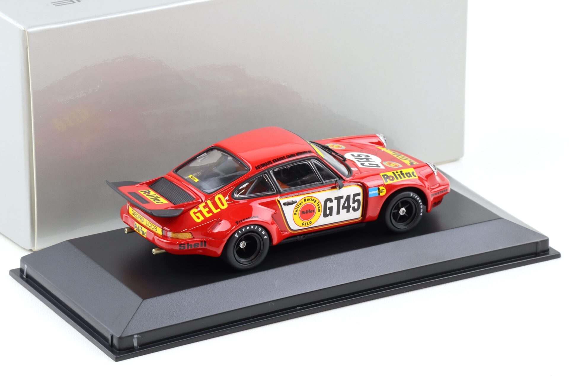 1:43 Minichamps Porsche 911 Carrera RSR 1974 Polifac Gelo #GT45 WAP DEALER