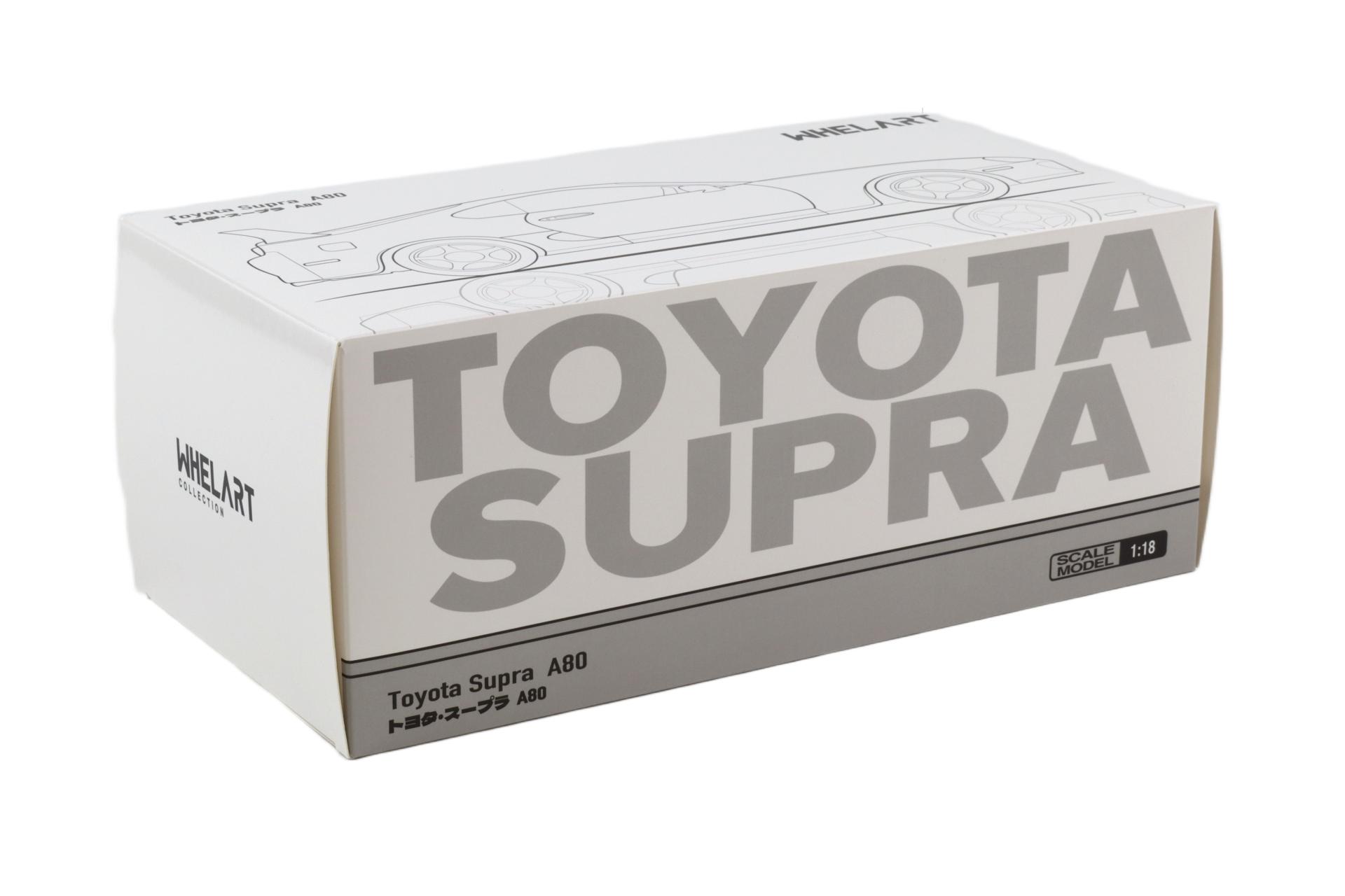 1:18 Whelart Toyota Supra A80 Coupe LHD silver metallic + wheels Set W-001F