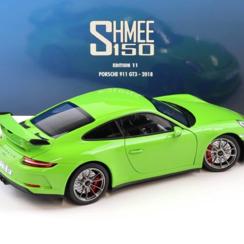 1:18 Minichamps Porsche 911 (991) GT3 Coupe 2018 green SHMEE 150