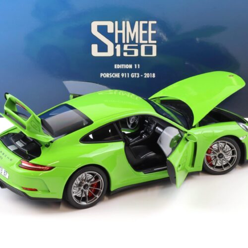 1:18 Minichamps Porsche 911 (991) GT3 Coupe 2018 green SHMEE 150
