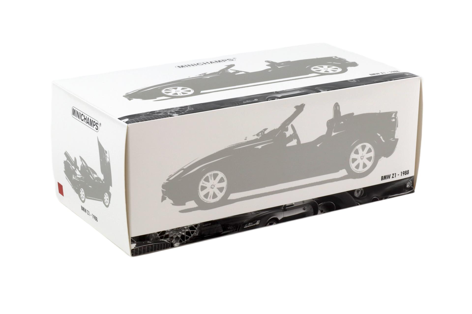 1:18 Minichamps BMW Z1 Roadster 1988 red