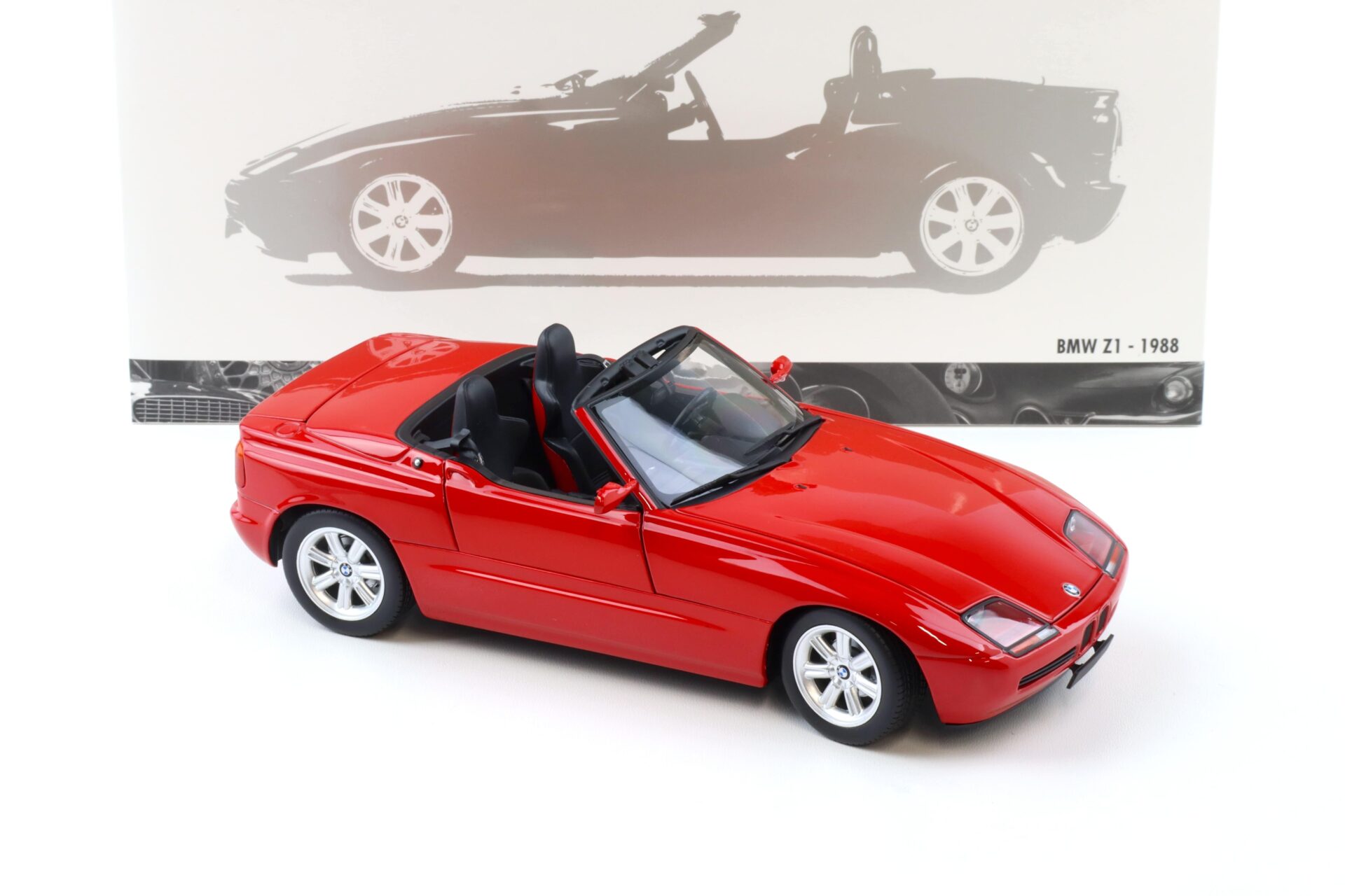1:18 Minichamps BMW Z1 Roadster 1988 red