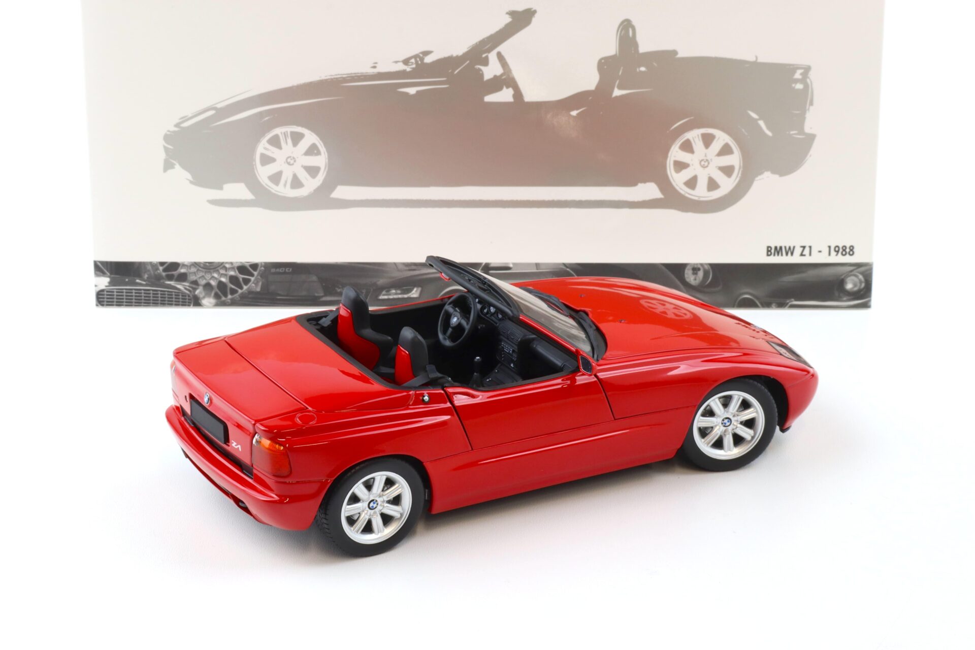 1:18 Minichamps BMW Z1 Roadster 1988 red