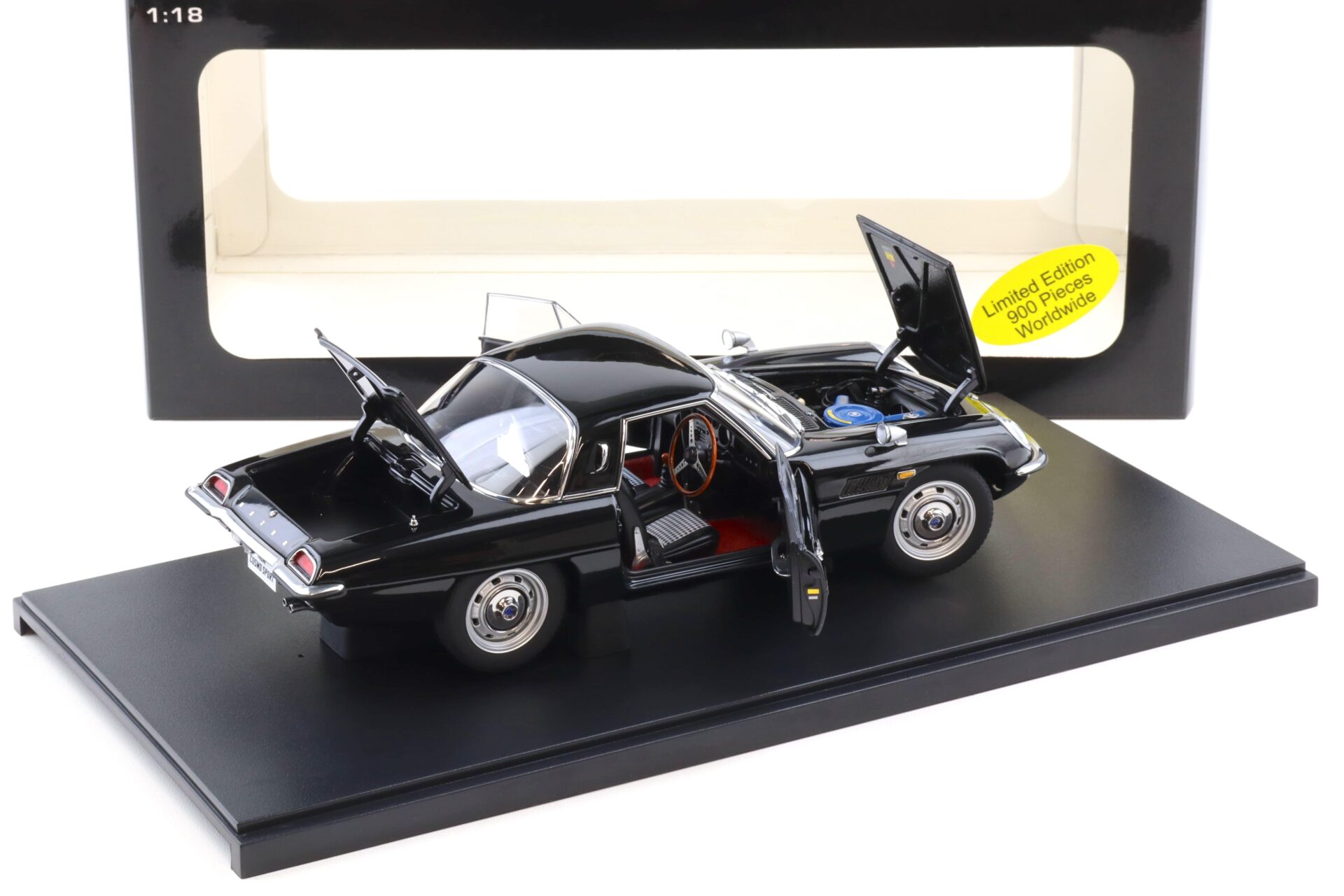 1:18 AUTOart Mazda Cosmo Sport Coupe black Diecast - Limited 900 pcs.