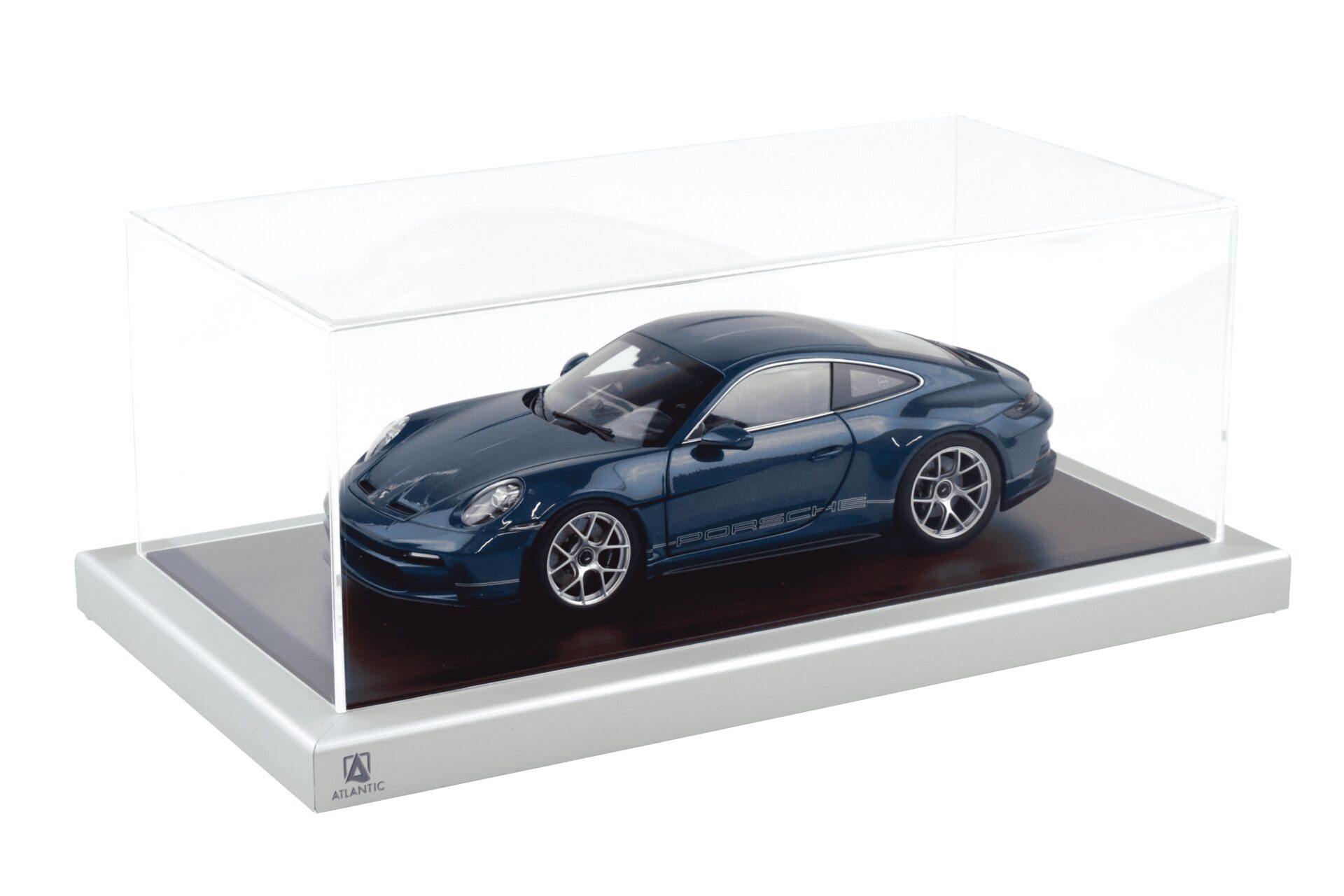 1:18 Atlantic Vitrine Show Case Display Case GOODWOOD with wood and metal frame