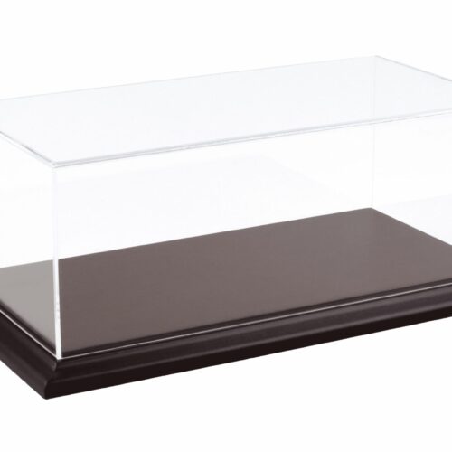 1:18 Atlantic Vitrine Show Case Display Case MOLSHEIM WALNUT with wood Base