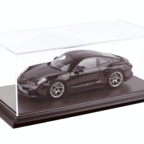 1:18 Atlantic Vitrine Show Case Display Case MOLSHEIM WALNUT with wood Base