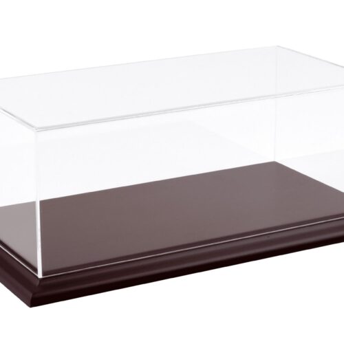 1:18 Atlantic Vitrine Show Case Display Case MOLSHEIM MAHOGANY with wood Base