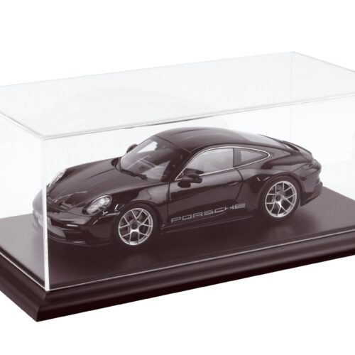 1:18 Atlantic Vitrine Show Case Display Case MOLSHEIM MAHOGANY with wood Base