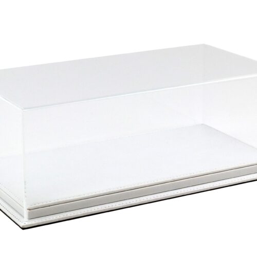 1:18 Atlantic Vitrine Show Case Display Case MULHOUSE with white leather Base