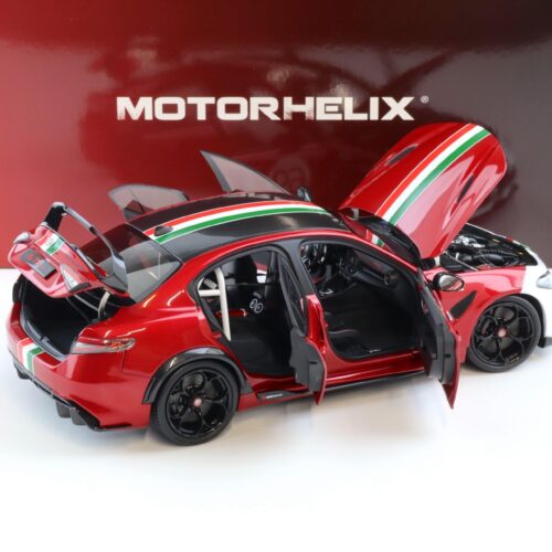 1:18 Motorhelix Alfa Romeo Giulia GTAm Rosso GTA red Italy Livery #69 M89010