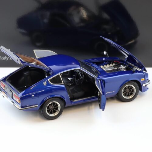 1:18 Kyosho Nissan Fairlady Z-L (S30) blue metallic 08220WBL