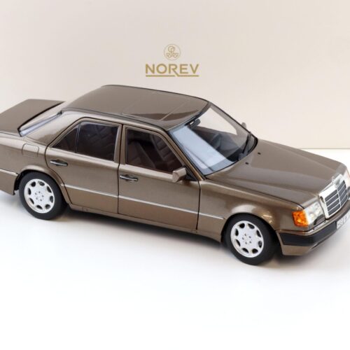 1:18 Norev Mercedes 500 E W124 5.0 V8 Limousine 1990 Impala metallic