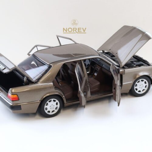 1:18 Norev Mercedes 500 E W124 5.0 V8 Limousine 1990 Impala metallic