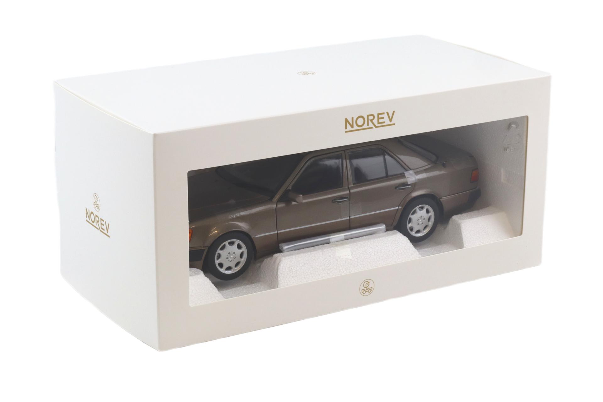 1:18 Norev Mercedes 500 E W124 5.0 V8 Limousine 1990 Impala metallic
