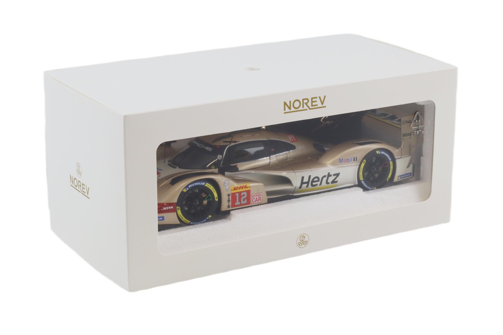 1:18 Norev Porsche 963 Hertz Team Jota Spa 6h 2024 Winner Stevens/ Ilott #12