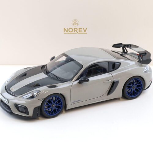 1:18 Norev Porsche Cayman GT4 RS Weissach Package 2023 Chalk grey