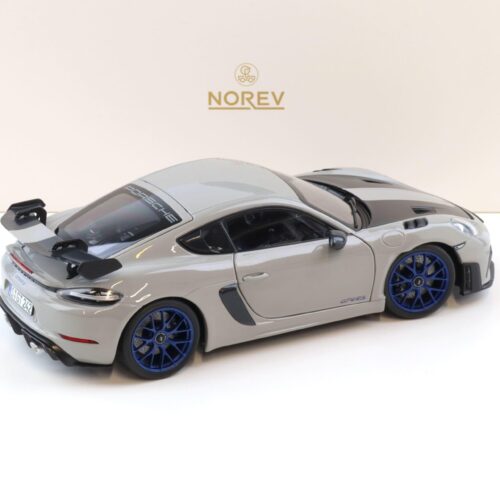 1:18 Norev Porsche Cayman GT4 RS Weissach Package 2023 Chalk grey