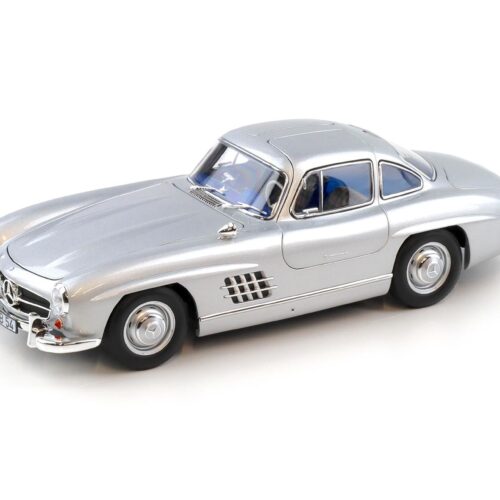 1:18 Norev Mercedes 300 SL Flügeltürer Gullwing 1954 silver/ blue interior - Limited 660 pcs.