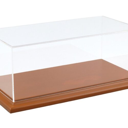 1:18 Atlantic Vitrine Show Case Display Case MOLSHEIM Cherry with wood Base